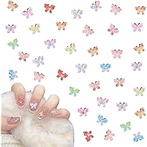 蝶　オーロラバタフライ　ネイル　デコ　パーツ　ランダム20こ 蝶 オーロラバタフライ ネイル デコ パーツ ランダム20こ 蝶 オーロラ